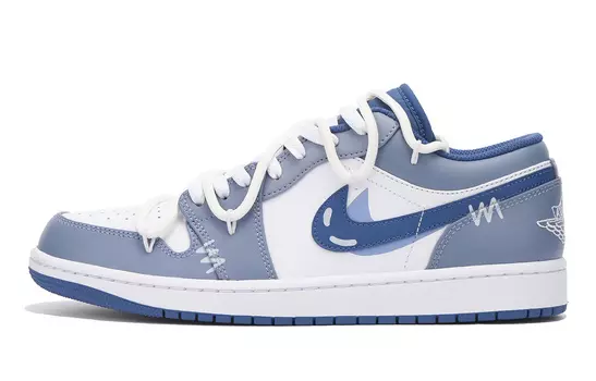 Jordan Air Jordan 1 винтажные баскетбольные кроссовки мужские, Blue