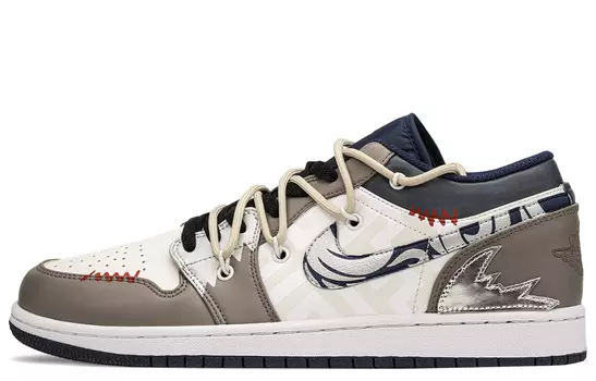 Jordan Air Jordan 1 винтажные баскетбольные кроссовки мужские, Gray silver purple
