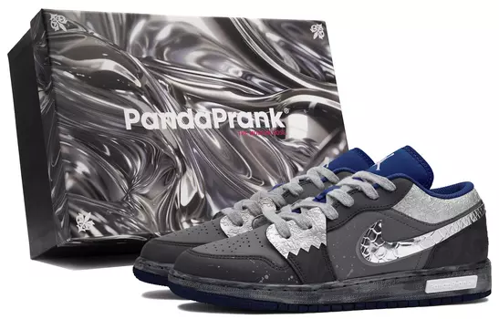 Jordan Air Jordan 1 винтажные баскетбольные кроссовки мужские, Black/White/Gray