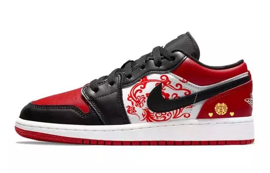 Jordan Air Jordan 1 винтажные баскетбольные кроссовки мужские, Black
