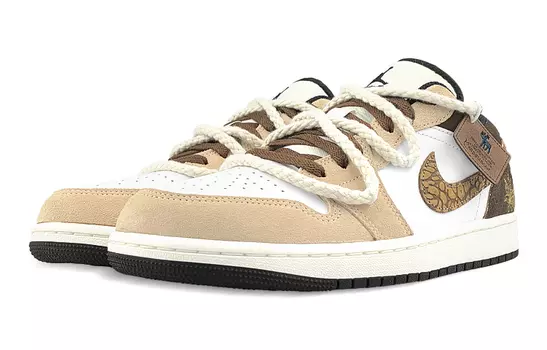 Jordan Air Jordan 1 винтажные баскетбольные кроссовки мужские, Dark Brown