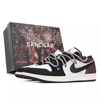 Кроссовки Vintage Jordan Air Jordan 1, черный/белый