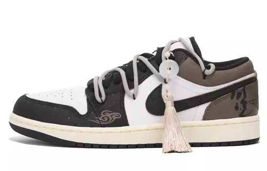 Кроссовки Vintage Jordan Air Jordan 1, коричневый/белый