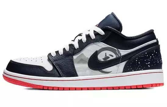 Jordan Air Jordan 1 винтажные баскетбольные кроссовки мужские, Dark Blue