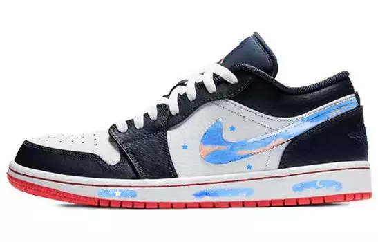 Jordan Air Jordan 1 винтажные баскетбольные кроссовки мужские, Blue