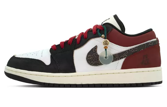 Jordan Air Jordan 1 винтажные баскетбольные кроссовки мужские, Black/Red