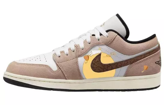 Jordan Air Jordan 1 винтажные баскетбольные кроссовки мужские, Brown