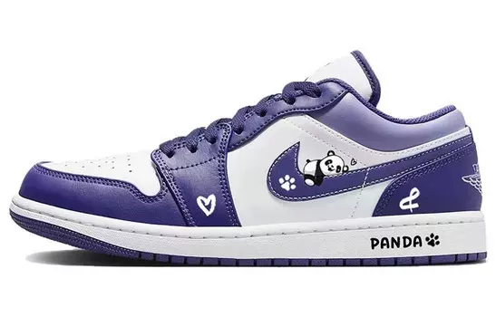 Jordan Air Jordan 1 винтажные баскетбольные кроссовки мужские, Dark Violet