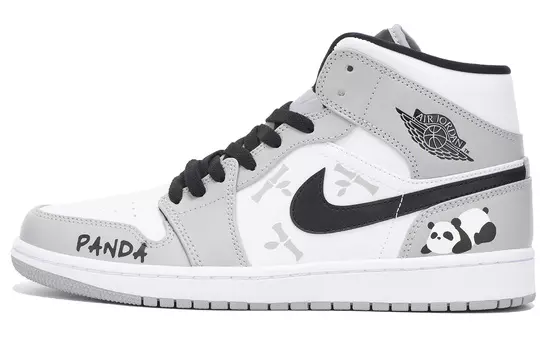 Jordan Air Jordan 1 винтажные баскетбольные кроссовки мужские, Light Gray