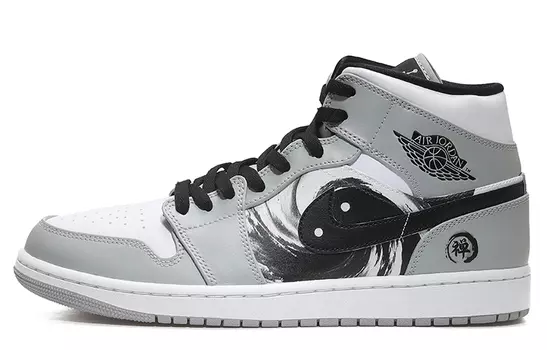 Jordan Air Jordan 1 винтажные баскетбольные кроссовки мужские, Gray