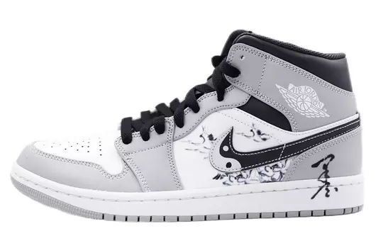 Jordan Air Jordan 1 винтажные баскетбольные кроссовки мужские, White
