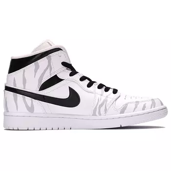 Jordan Air Jordan 1 винтажные баскетбольные кроссовки мужские, Black/White/Gray