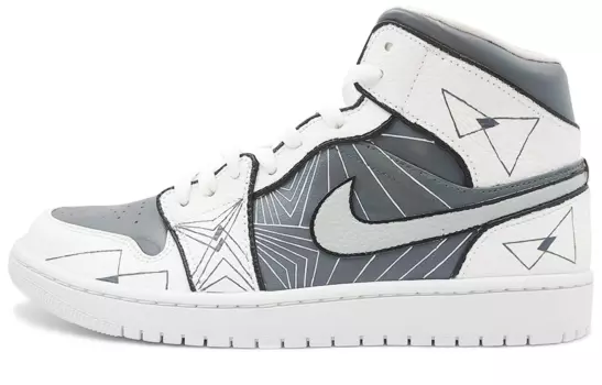 Jordan Air Jordan 1 винтажные баскетбольные кроссовки мужские, Gray