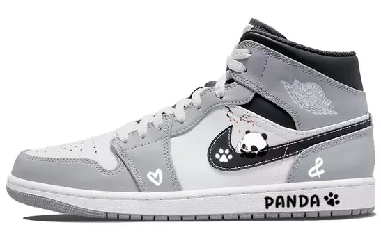 Jordan Air Jordan 1 винтажные баскетбольные кроссовки мужские, Gray