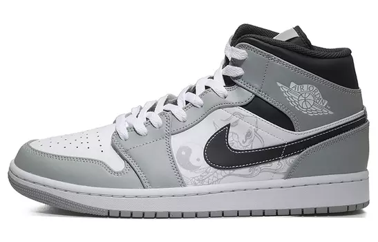 Jordan Air Jordan 1 винтажные баскетбольные кроссовки мужские, Gray
