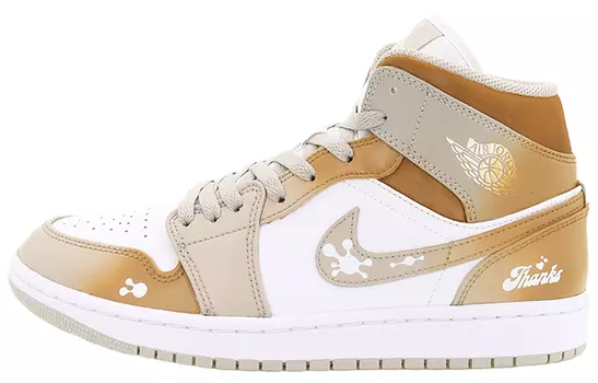 Jordan Air Jordan 1 винтажные баскетбольные кроссовки мужские, White