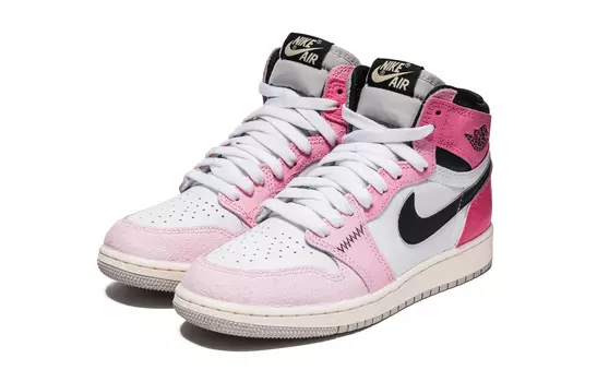 Jordan Air Jordan 1 винтажные баскетбольные кроссовки мужские, Pink
