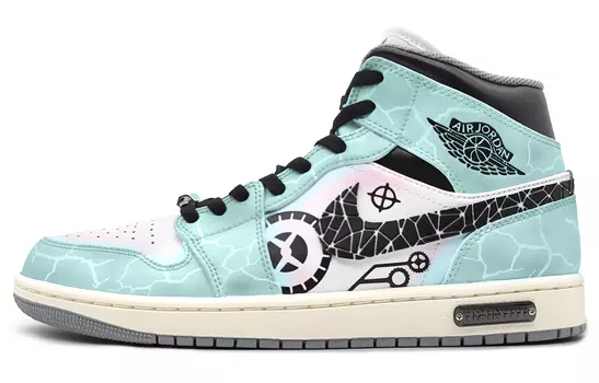 Кроссовки Vintage Jordan Air Jordan 1, голубой