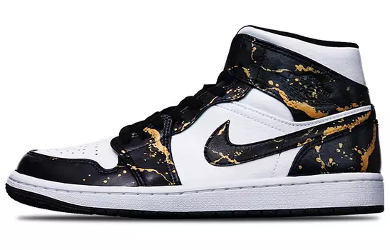 Кроссовки Vintage Jordan Air Jordan 1, белый/черный