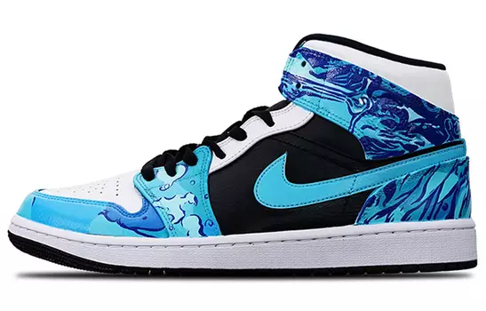 Кроссовки Vintage Jordan Air Jordan 1, голубой