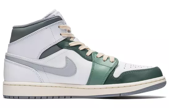 Jordan Air Jordan 1 винтажные баскетбольные кроссовки мужские, Dark Green
