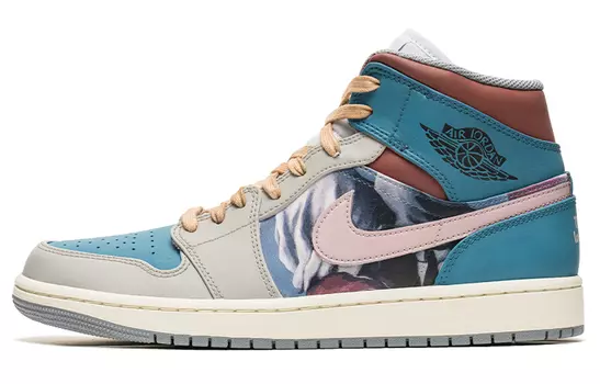 Кроссовки Vintage Jordan Air Jordan 1, голубой