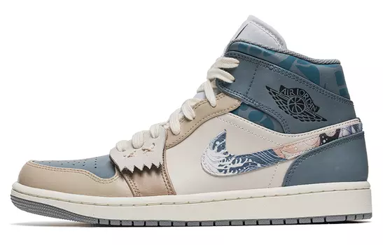 Кроссовки Vintage Jordan Air Jordan 1, мультиколор