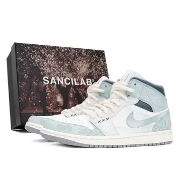 Jordan Air Jordan 1 винтажные баскетбольные кроссовки мужские, Green