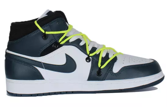 Jordan Air Jordan 1 винтажные баскетбольные кроссовки мужские, Turquoise