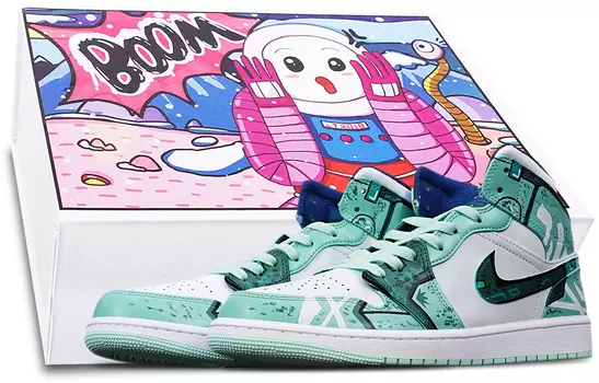 Jordan Air Jordan 1 винтажные баскетбольные кроссовки мужские