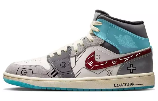 Jordan Air Jordan 1 винтажные баскетбольные кроссовки мужские, Blue