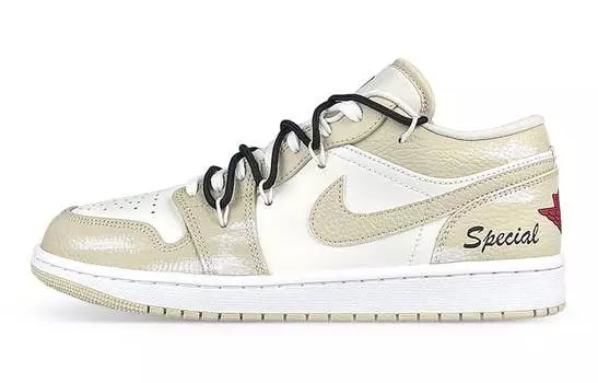 Кроссовки Vintage Jordan Air Jordan 1, бежевый