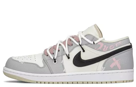 Кроссовки Vintage Jordan Air Jordan 1, серый/белый