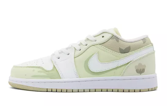 Jordan Air Jordan 1 винтажные баскетбольные кроссовки мужские, Light Green