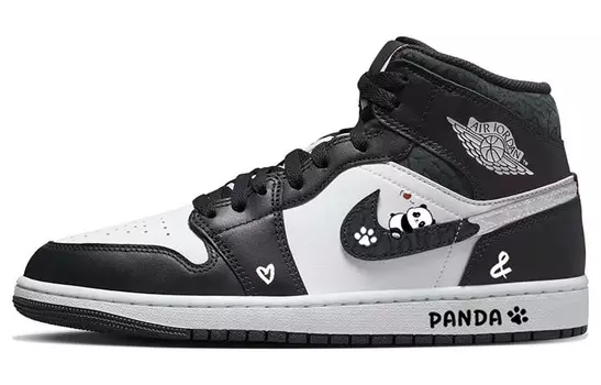 Jordan Air Jordan 1 винтажные баскетбольные кроссовки мужские, Black