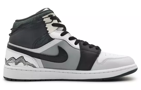 Jordan Air Jordan 1 винтажные баскетбольные кроссовки мужские, Gray
