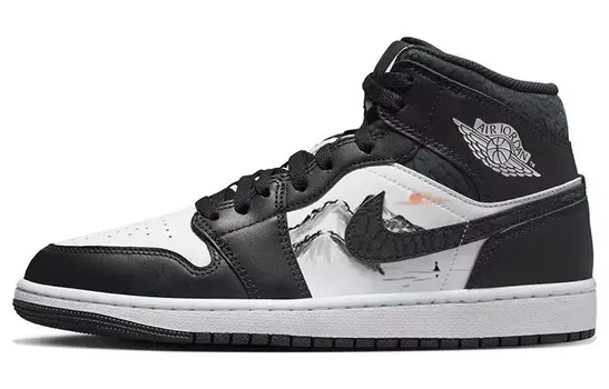 Jordan Air Jordan 1 винтажные баскетбольные кроссовки мужские, Black