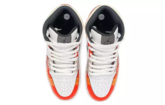 Jordan Air Jordan 1 винтажные баскетбольные кроссовки мужские, Dark Red