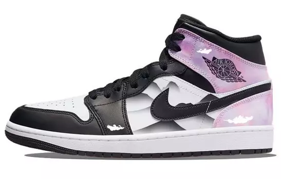 Jordan Air Jordan 1 винтажные баскетбольные кроссовки мужские, Black