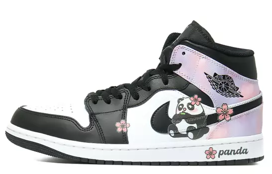 Jordan Air Jordan 1 винтажные баскетбольные кроссовки мужские, Black