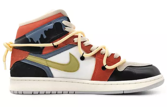 Кроссовки Vintage Jordan Air Jordan 1, мультиколор