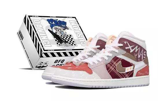 Jordan Air Jordan 1 винтажные баскетбольные кроссовки мужские, Blush