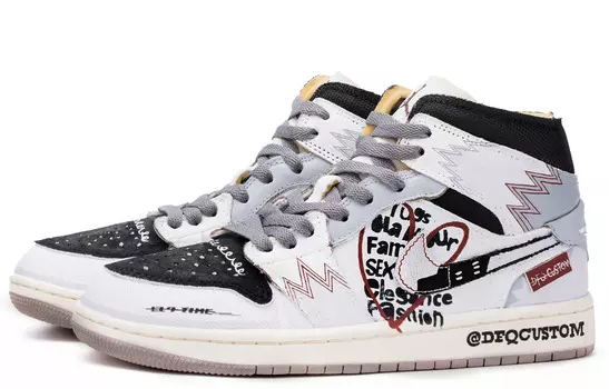 Jordan Air Jordan 1 винтажные баскетбольные кроссовки мужские, Light Gray