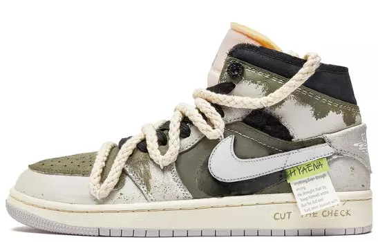 Jordan Air Jordan 1 винтажные баскетбольные кроссовки мужские, Light Green