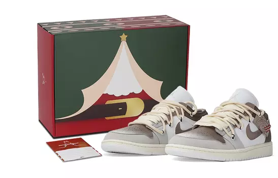 Jordan Air Jordan 1 винтажные баскетбольные кроссовки мужские, Brown Gray