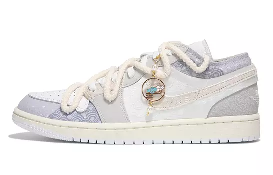Jordan Air Jordan 1 винтажные баскетбольные кроссовки мужские, Light Gray