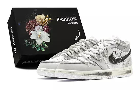 Jordan Air Jordan 1 винтажные баскетбольные кроссовки мужские, Gray