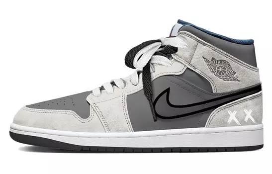 Jordan Air Jordan 1 винтажные баскетбольные кроссовки мужские, Dark Gray