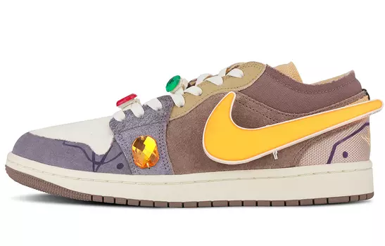 Jordan Air Jordan 1 винтажные баскетбольные кроссовки мужские, Light Brown