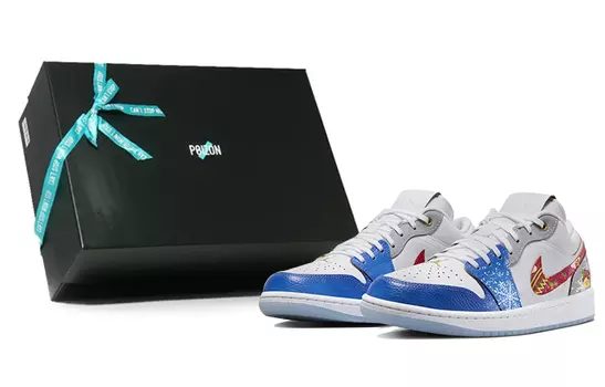 Jordan Air Jordan 1 винтажные баскетбольные кроссовки мужские, Blue